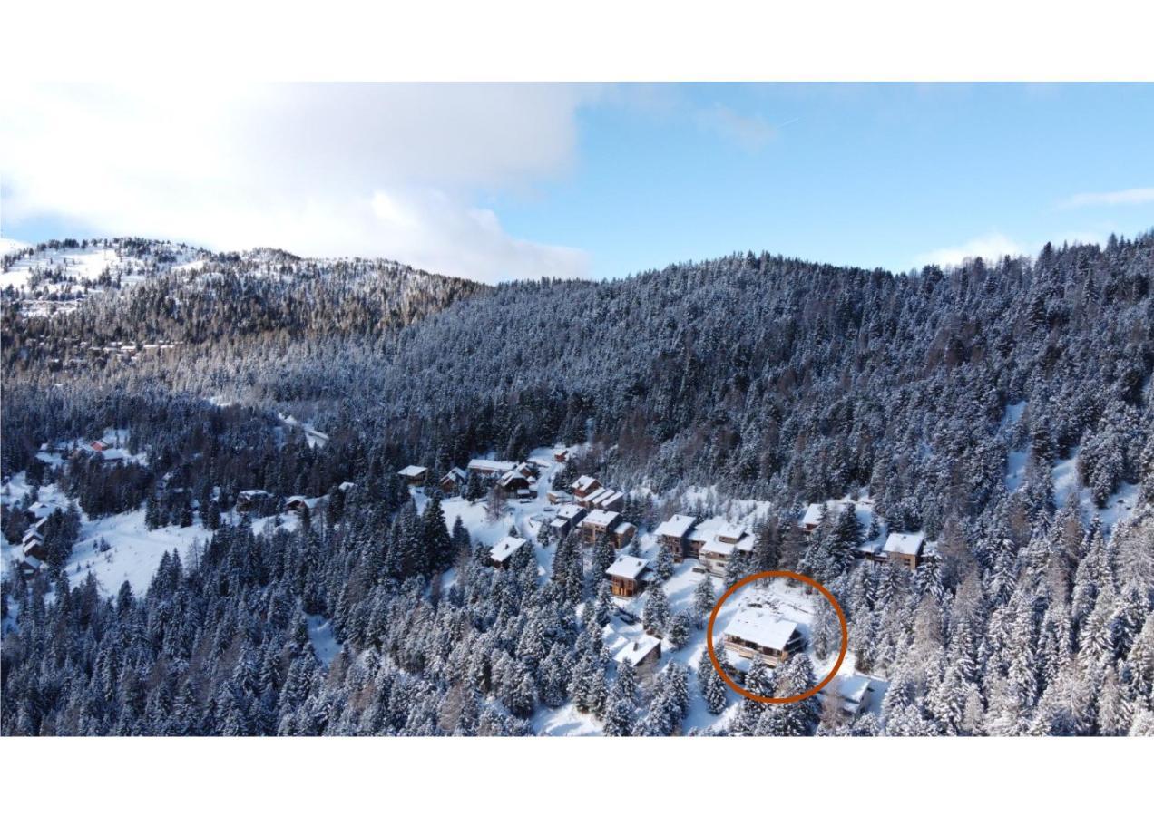 Auszeit Ferienhaus Fur 6 Personen ,Mit Grosser Terrasse Und Panoramablick, Turracher Hohe -A1 Haus 436 A Links- Bagian luar foto