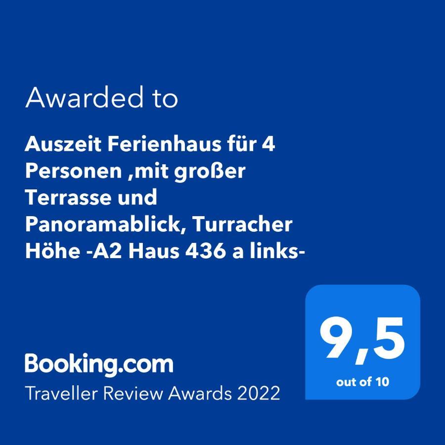 Auszeit Ferienhaus Fur 6 Personen ,Mit Grosser Terrasse Und Panoramablick, Turracher Hohe -A1 Haus 436 A Links- Bagian luar foto